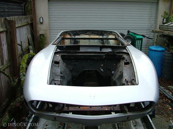Fiat Dino Spider Stripped